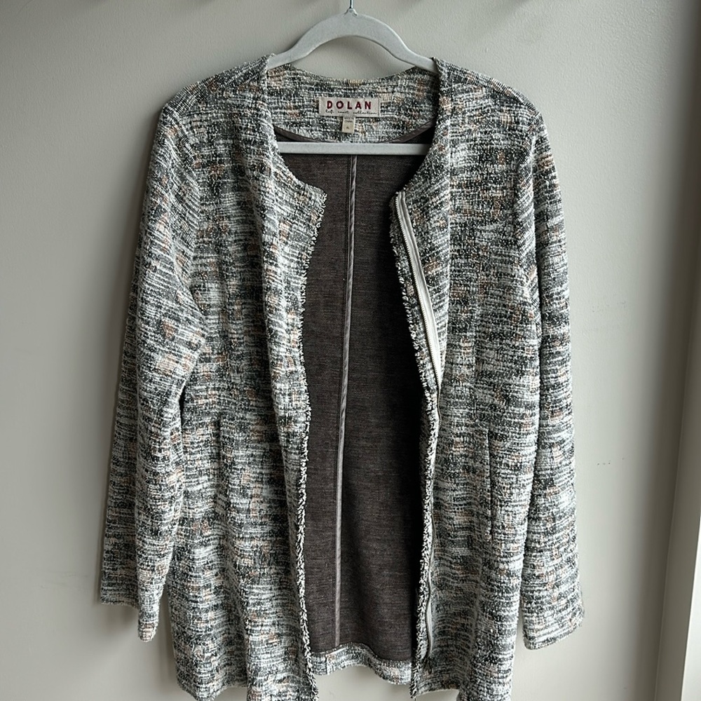 Anthropologie tweed jacket